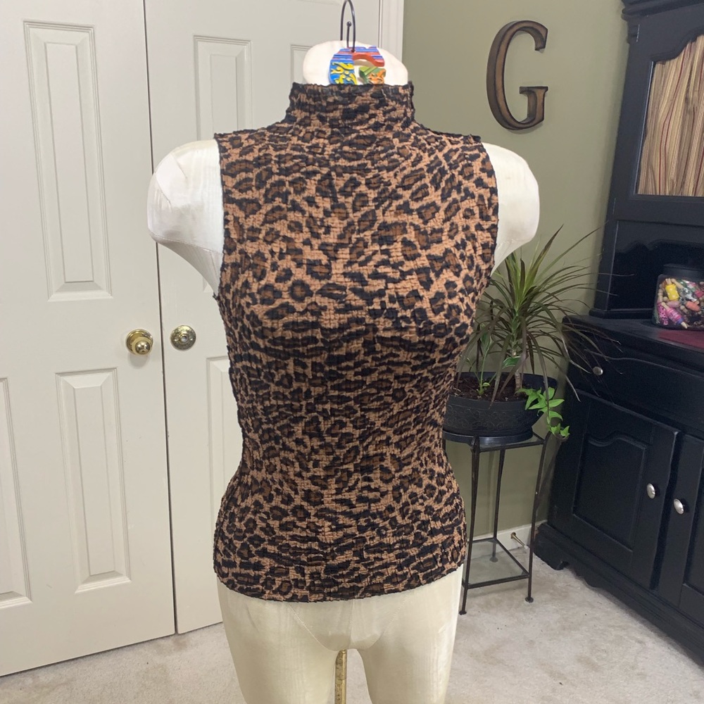 The Wonder Tee Sleeveless Mock Turtleneck S